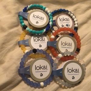 Set of 6 Lokai bracelets